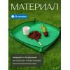 Коврик для пересадки растений BOTANICA (100x100см, зеленый)