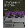 Кашпо BOTANICA автополив квадрат (43.5x15x15см, белый)