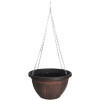 Кашпо BOTANICA Bronze подвесное (32x17см, коричневый) Кашпо BOTANICA Bronze подвесное (32x17см, коричневый)