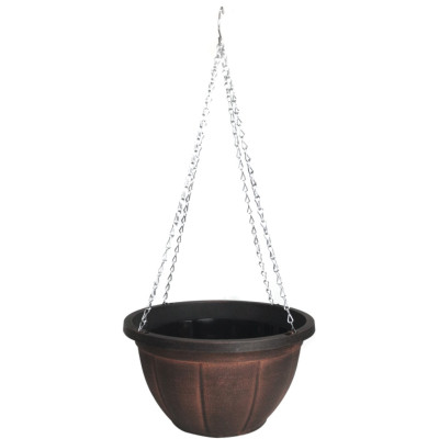 Кашпо BOTANICA Bronze подвесное (32x17см, коричневый)