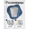 Горшок цветочный BOTANICA автополив Aspect с прозрачным поддоном (17x13.5см, светло-серый)