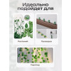 Набор зажимов (клипс) для растений BOTANICA Листок (10шт, зеленый)