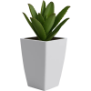 Кашпо BOTANICA Cactus высокое (10x15см, белый матовый) Кашпо BOTANICA Cactus высокое (10x15см, белый матовый)