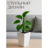 Кашпо Botanica Cactus высокое (11.5x18см, белый матовый)