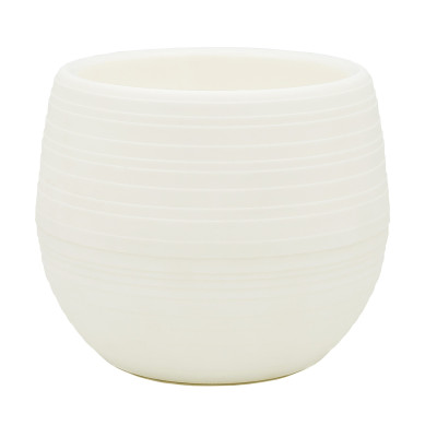 Горшок цветочный BOTANICA Bowl двойной (8x6см, белый) 