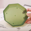 Горшок цветочный BOTANICA Glass с поддоном (12х12см, прозрачный)