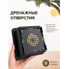 Горшок для бонсай и суккулентов Botanica с поддоном (17x17x12см/1.7л, коричневый)