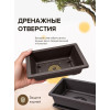 Горшок для бонсай и суккулентов Botanica с поддоном (31.5x23.5x9см/5.4л, коричневый)