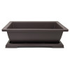 Горшок для бонсай и суккулентов Botanica с поддоном (31.5x23.5x9см/5.4л, коричневый) Горшок для бонсай и суккулентов Botanica с поддоном (31.5x23.5x9см/5.4л, коричневый)