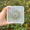 Горшок дренажный BOTANICA Clear квадратный (10.5см, прозрачный)