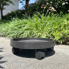 Подставка на колесах BOTANICA Skate (36х9см, черная)