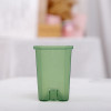 Горшок цветочный BOTANICA Compact квадратный (5х6.5cм, зеленый)