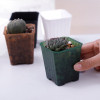 Горшок цветочный BOTANICA Compact квадратный (5х6.5cм, коричневый)