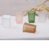 Горшок цветочный BOTANICA Compact квадратный (5х6.5cм, коричневый)